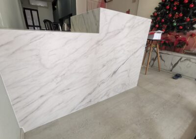 S-8312 Carrara Rio SINTER by Casa Stone Sintered Stone new material for kitchen counter top in Singapore and Malaysia