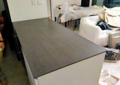 S-3207 Onis Gris SINTER Sintered Stone Singapore and Malaysia Durable stone almost scratch proof surfaces, highly stain resistant, strongest material for kitchen counter top