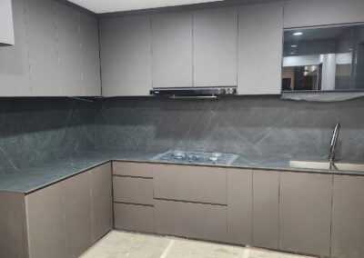 S-8006 GRIS VENECIANO SINTER Stone Singapore and Malaysia Durable stone almost scratch proof surfaces, highly stain resistant, strongest material for kitchen counter top.