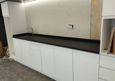 S-9000 DARK EBONY SINTER Stone Singapore and Malaysia Durable stone almost scratch proof surfaces, highly stain resistant, strongest material for kitchen counter top.