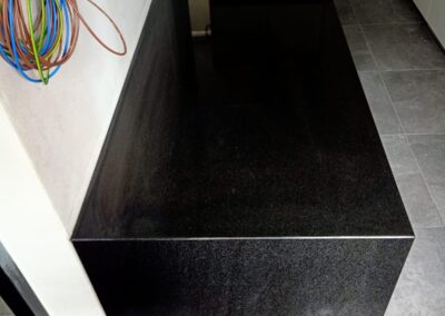 911 JET BLACK Granite Stone Singapore and Malaysia Durable stone almost scratch proof surfaces, strongest material for kitchen counter top.