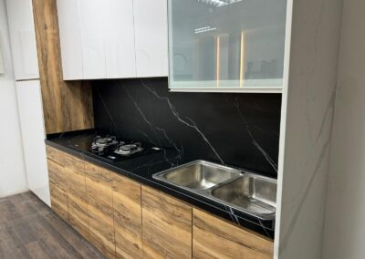 S-8010 Black Marquina SINTER Stone Singapore and Malaysia Durable stone almost scratch proof surfaces, highly stain resistant, strongest material for kitchen counter top