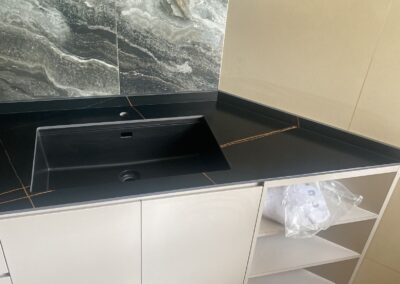 Y-10 SINTER Stone Singapore and Malaysia Durable stone almost scratch proof surfaces, highly stain resistant, strongest material for kitchen counter top.