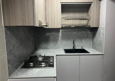 S-8005 EMPERADOR GRIS SINTER Stone Singapore and Malaysia Durable stone almost scratch proof surfaces, highly stain resistant, strongest material for kitchen counter top