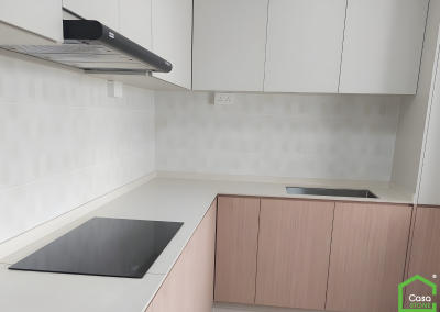S-8801 Cemento Blanco SINTER Stone Singapore and Malaysia Durable stone almost scratch proof surfaces, highly stain resistant, strongest material for kitchen counter top