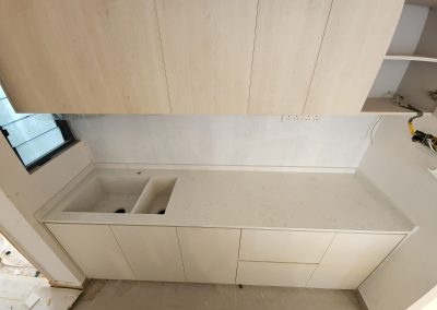 531 CARRA WHITE quartz surfaces by Casa Stone Singapore and Malaysia Durable stone almost scratch proof surfaces,strongest material for kitchen counter top.