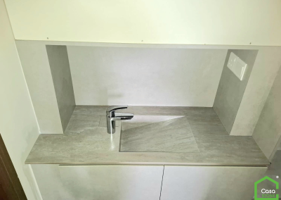 S-2000 Grey Travertino Sinter By Casa Stone sintered stone limited edition