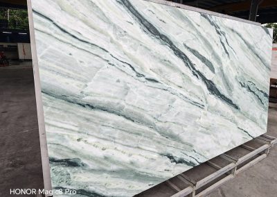 L871 Verde Ondato (12MM) by Casa Stone SINTERED STONE most durable stone for 2023 2024 2025 in Singapore and Malaysia